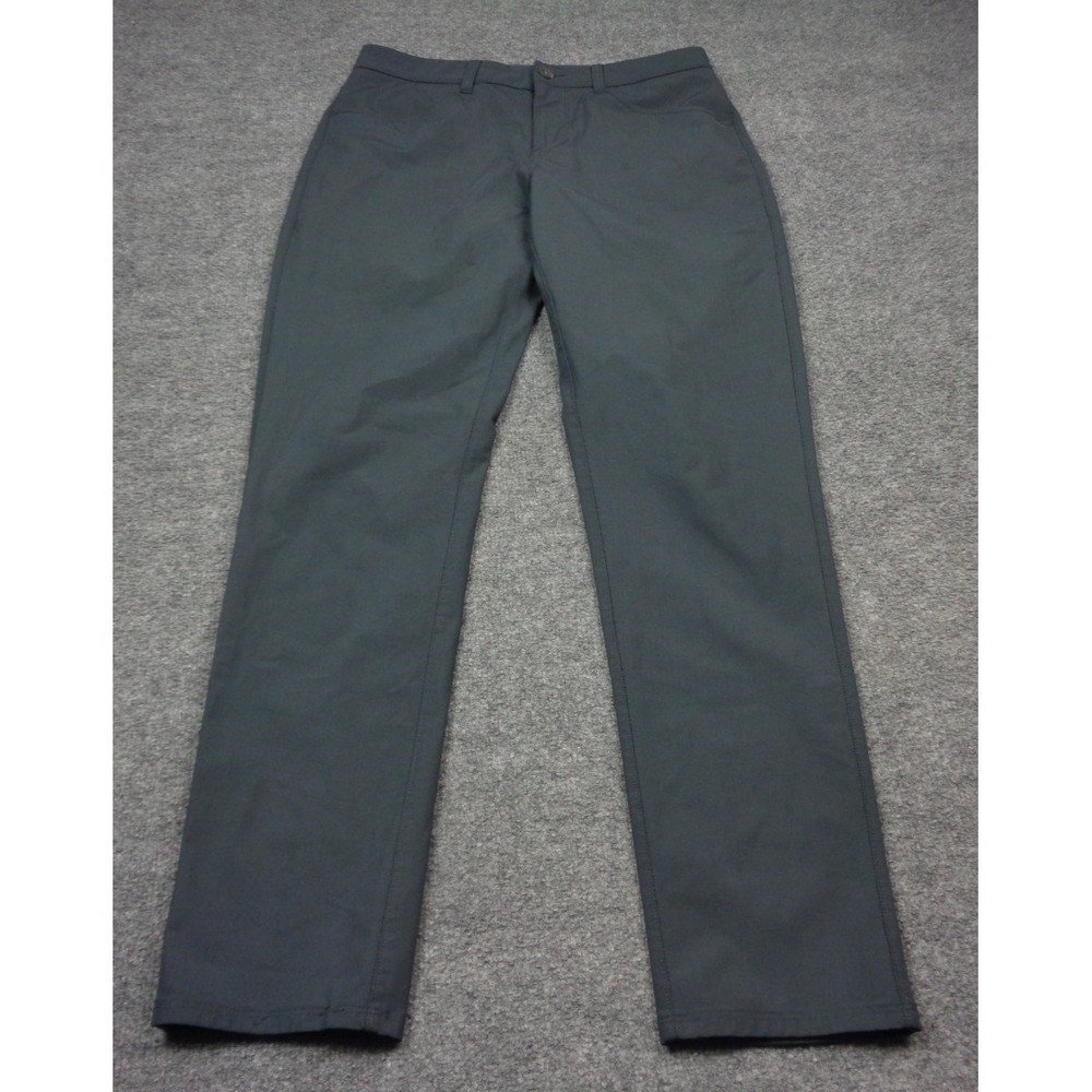 Vuori Meta Pant Athletic Slim Fit Mens 30x31 Gray 5 Pockets V430 Preppy Stretch
